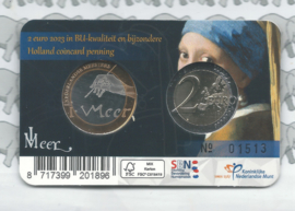 Nederland Holland Coin Fair coincard 2023 "Johannes Vermeer"