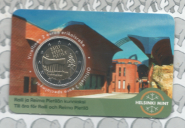 Finland 2 euromunt CC 2026 (41e) "Reili en Reima Pietilä, architecten" in coincard Finse versie