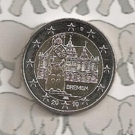 Germany 2 eurocoin CC 2010 "Bremen"