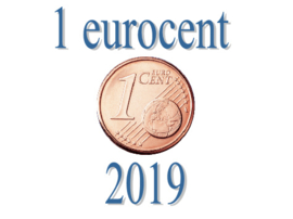 Nederland 1 eurocent 2019