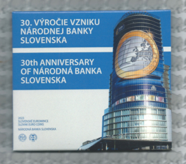 Slowakije BU set 2023 "30 jaar Slowaakse bank"
