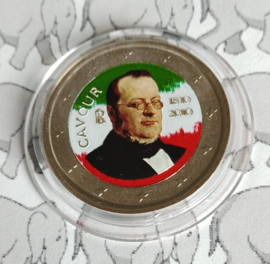 Italië 2 euromunt CC 2012 (10e) "Cavour"(kleur 3)