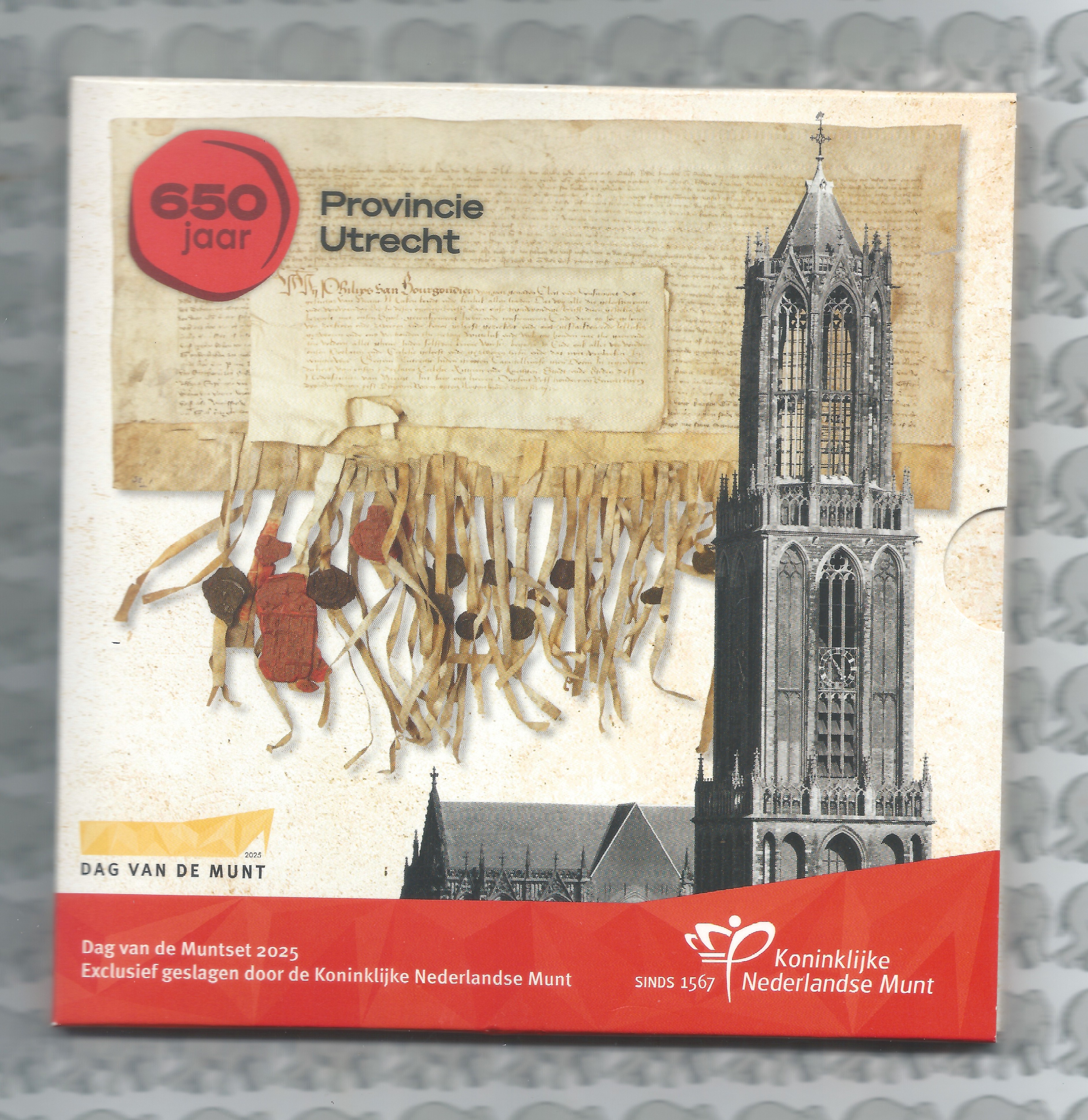 Nederland BU set 2025 "Provincie Utrecht 650 jaar"