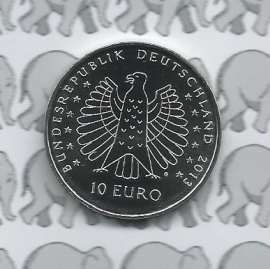 Duitsland 10 euromunt 2013 (66e) "Elektrische kracht, Heinrich Hertz" (nikkel)