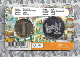Nederland coincard 2022 "50 jaar Loeki de Leeuw" (50 eurocent en penning)