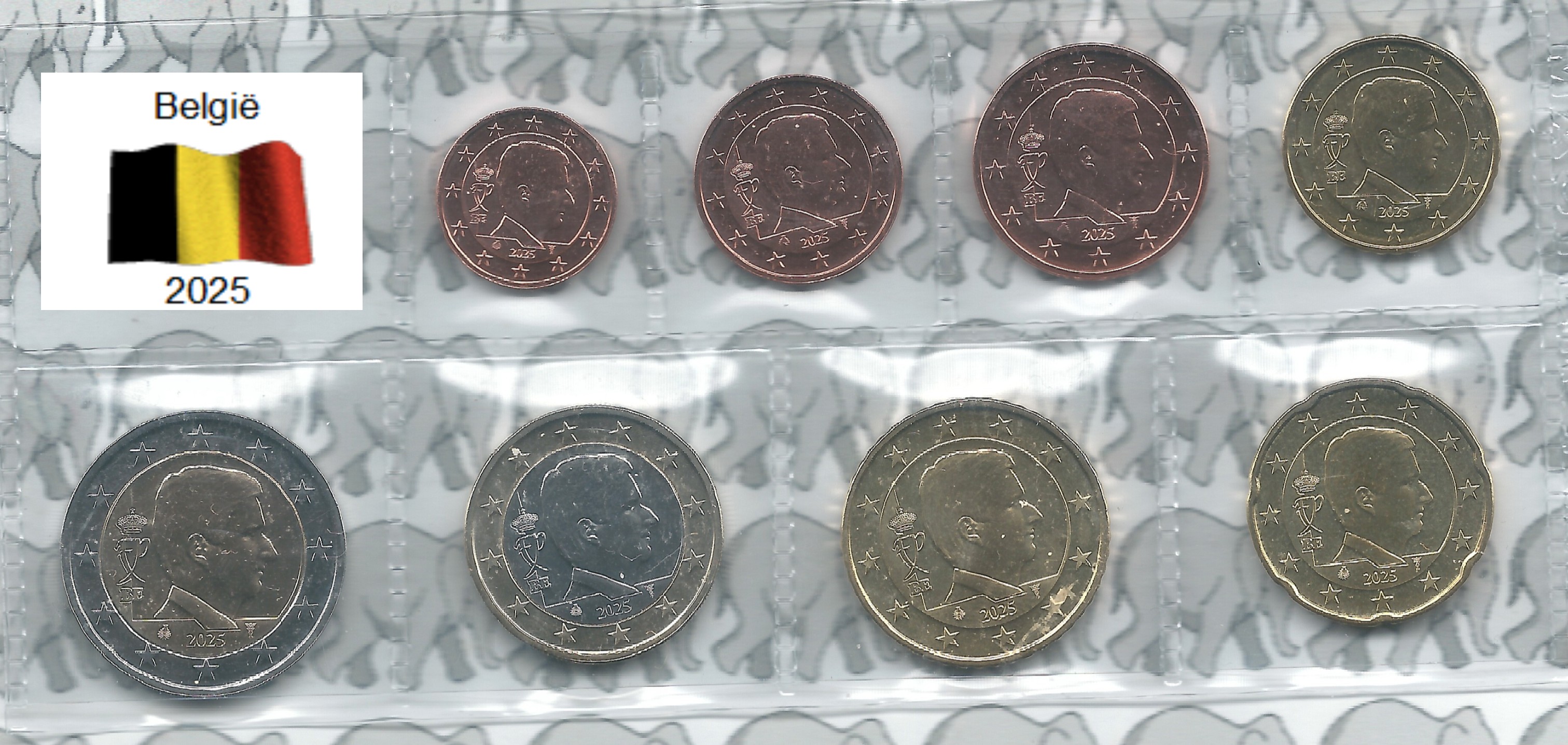 België UNC serie 2025