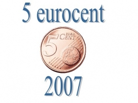 Duitsland 5 eurocent 2007 F