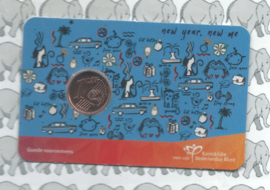 Nederland coincard 2026 "Goede voornemens 2026" (1 eurocent)