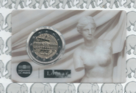 Frankrijk 2 euromunt CC 2025 (34e) "Museum des Louvre" in coincard "Venus De Milo"