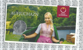 Oostenrijk 10 euromunt 2026 (49e) "Aufjuchazn - Loden". Zilver in blister