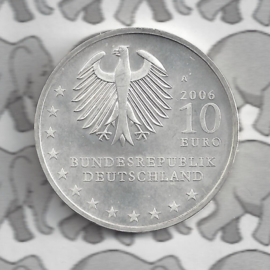 Duitsland 10 euromunt 2006 (27e) "800 Jaar Dresden" (zilver).