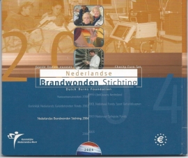 Nederland BU set 2004 "Brandwondenstichting "