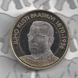 Finland 5 euromunt 2017 (58e) "Presidenten, Juho Kusti Paasikivi"