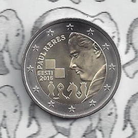 Estonia 2 Eurocoin 2016 "100ste geboortedag van Paul Keres"