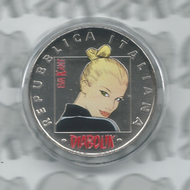 Italië 5 euromunt 2023 "Lady Eva Kant". Coincard in blister