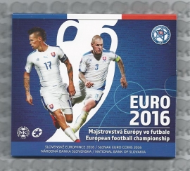 Slovakia BU set 2016 "EK voetbal in Frankrijk"