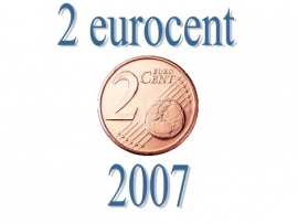 Netherlands 2 eurocent 2007