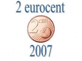 Belgium 2 eurocent 2007
