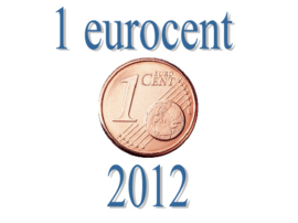 Vaticaan 1 eurocent 2012