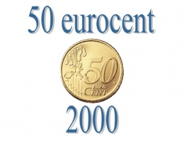 Frankrijk 50 eurocent 2000