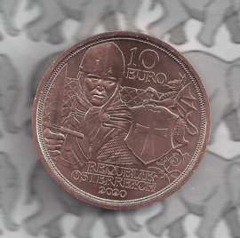 Oostenrijk 10 euromunt 2020 (37e) "Courage" (koper)