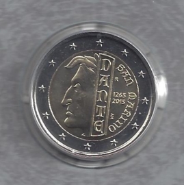 San Marino 2 eurocoin CC 2015 "Dante" (in blister)