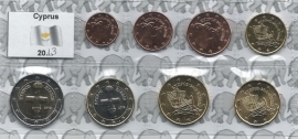 Cyprus UNC serie 2013