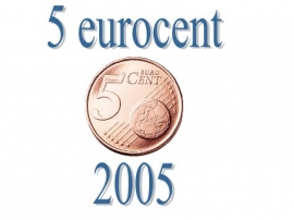 België 5 eurocent 2005