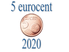 Luxemburg 5 eurocent 2020