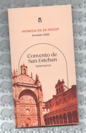 Spanje 2 euromunt CC 2025 (27e) "De oude stad van Salamanca", proof in blister