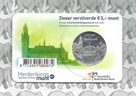 Netherlands 5 eurocoin 2013 "Vredespaleis" (UNC, in coincard)