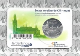 Nederland 5 euromunt 2013 (26e) "Vredespaleis" (UNC, in coincard)