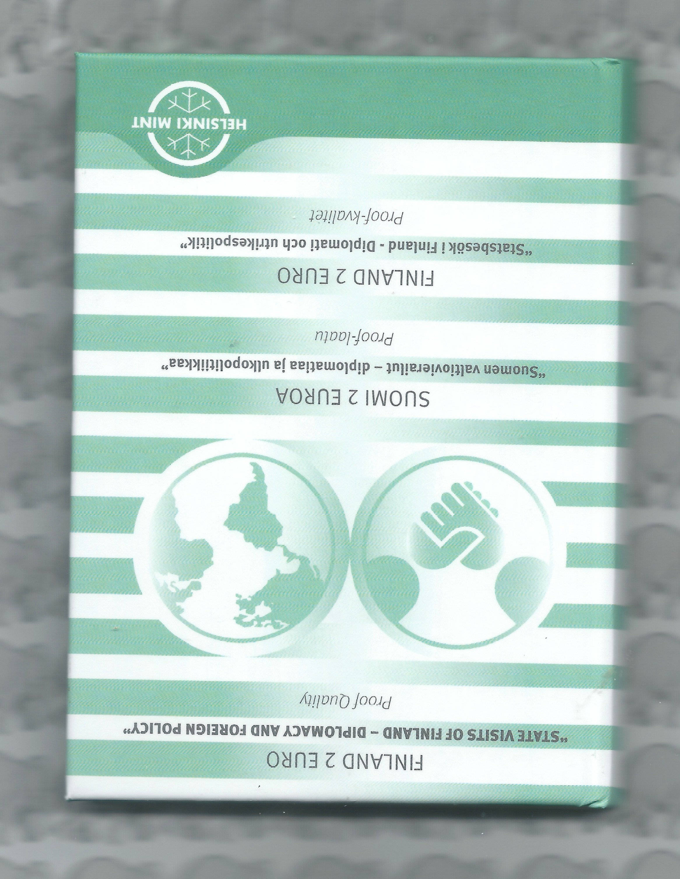 Finland 2 euromunt 2025 (38e) "Staatsbezoek" (proof)