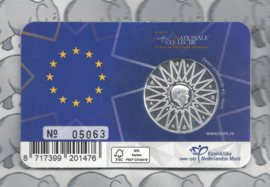 Nederland 5 euromunt 2022 (49e) "Verdrag van Maastricht vijfje" (BU met nummer in coincard)