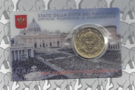 Vaticaan 50 eurocent 2015 in coincard, nummer 6