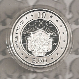 Malta 10 euromunt 2010 "Auberge dÍtalië"