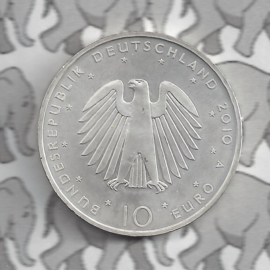 Duitsland 10 euromunt 2010 (48e) "20 Jaar Duitse Eenheid" (zilver).