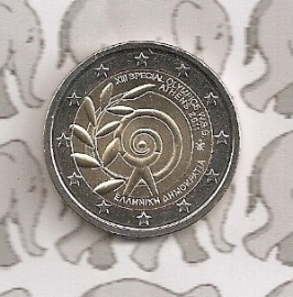 Greece 2 eurocoin CC 2011 "Olympische spelen"