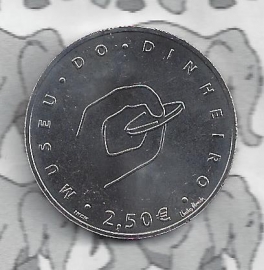 Portugal 2,5 eurocoin 2016 (38) "Geld museum"