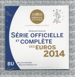 Frankrijk BU set 2014