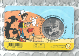 België 5 euromunt 2024 "Lucky Luck", reliëf in coincard