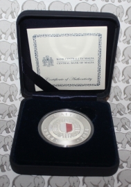 Malta 10 euromunt 2014 "40 jarig jubileum van de onafhankelijkheid" X