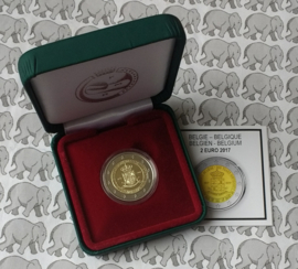 België 2 euromunt CC 2017 "Universiteit van Luik" proof in doosje