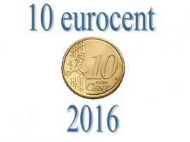 Spain 10 eurocent 2016