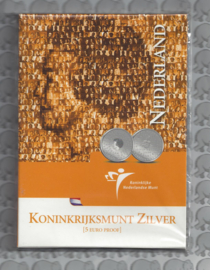 Nederland 5 euromunt 2004 "Koninkrijksmunt vijfje" (zilver, proof in blister)