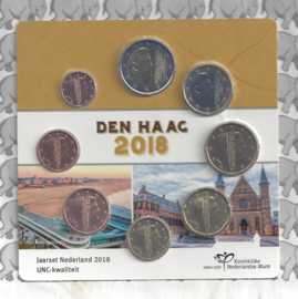 Nederland UNC set 2018 (in blister)