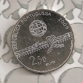 Portugal 2,5 eurocoin 2009 (7) "Toren van Belém"