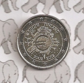 Finland 2 euromunt CC 2012 (12e) "10 jaar euro"