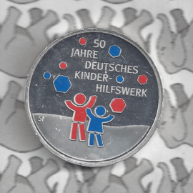 Duitsland 20 euromunt 2022 (32e) "50 Jahre deutsches Kinderhilfswerk", zilver