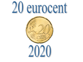 Luxemburg 20 eurocent 2020